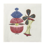 TAIKA - Servíettur 33x33 red Sato