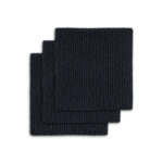 Engholm - Tuskur 25x25cm 3stk í pakka svartar