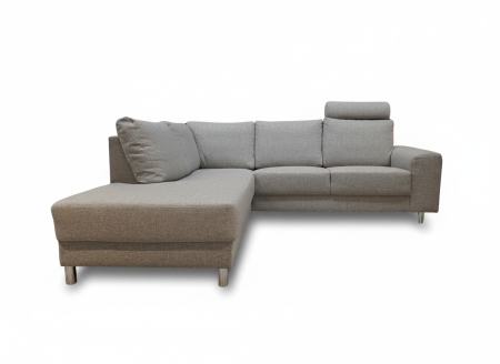 Calverton hornsófi með vinstri tungu (beige col 11)