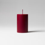 Diederich Lys - Kerti 7x10cm djúprautt