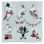 Moomin - Servíettur; Veisla 3ja laga 20stk, mint