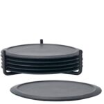 Zone - Glasamottur 6stk í standi Black