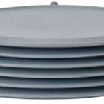 Zone – Glasamottur 6stk í standi cool grey