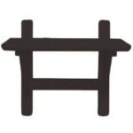 Rowico – Camrose náttborð, dökk eik