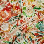 Digital Armani Jaquard (144 cm-Peach)