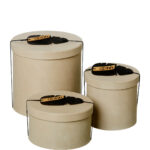 OOhh 'LONDON' - Sett af 3 Boxum (Light Brown)