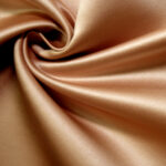 Polyester satín (145 cm - Beige)