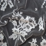 Double face lace (130 cm - White)