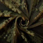 Double face lace (130 cm - Khaki)