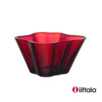 Iittala 'ALVAR AALTO' - Skál (7,5cm - Cranberry)