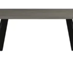 Rowico – Fred boðstofuborð 170cm, dökk eik/ svart