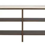 Rowico – Orwell console borð, brún eik