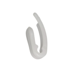 Krókur tvöfaldur hvítur 100stk