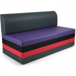 Flettisófi 4 dýnur með baki