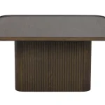 Rowico – Sullivan sófaborð 80x80cm brún eik