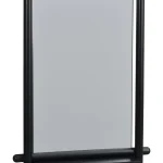 Rowico - Milford spegill m hillu svört eik