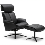 H2 - MILAN hægindastóll Svartur