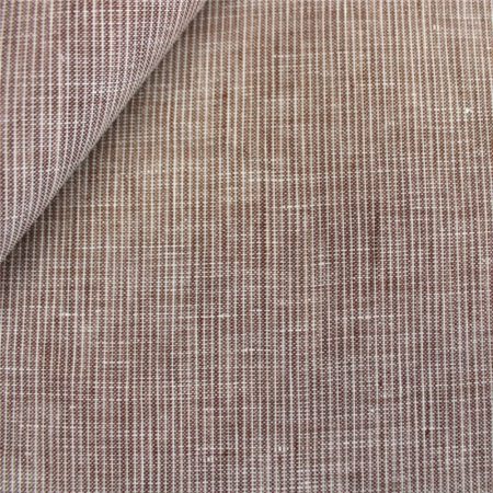Shirting linen (145cm - Brúnt)