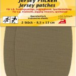 Jersey bætur (8,5x13cm-camel)
