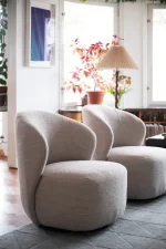 Rowico – Roselawn hægindastóll Light beige - Image 2