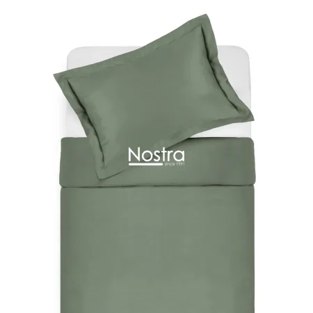 Nostra - Sængurverasett KHAKI 140x200/50x70