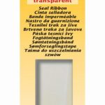 Seal-ribbon (2,5x500cm-glær)