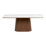 House Nordic – Noli borðstb keramic Hvítt/as Ø90x200cm, - Image 6