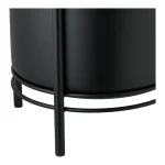 House Nordic – Blómapottur Stál 2 stk svart - Image 2