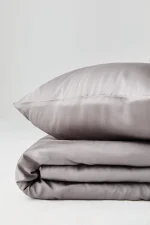 Movesgood – Bamboo bedding set Grey 220x220cm - Image 3