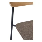 House Nordic – Estepona stóll Brúnn/svartur - Image 2