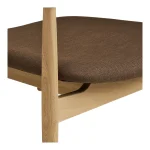 House Nordic – Olvera Hægindastóll Eik Natural/brúnn - Image 8