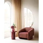 House Nordic – Hamilton Hægindastóll Vínrautt H71 - Image 10