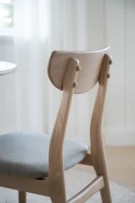 Rowico – Rodham stóll eik beige áklæði - Image 3