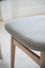 Rowico – Rodham stóll eik beige áklæði - Image 7