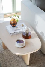 Rowico – Billings sófaborð 89x59cm hvíttuð eik - Image 7