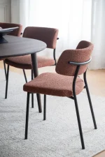 Rowico – Herbster stóll (rauðbrúnn) - Image 3