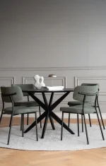 Rowico – Herbster borðstofustóll (grænn) - Image 9