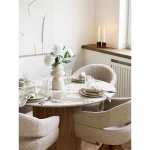 House Nordic – Viola diskur Ø21cm beige 4 í setti - Image 4