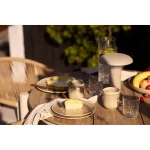 House Nordic – Viola diskur Ø21cm beige 4 í setti - Image 3