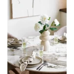 House Nordic – Viola diskur Ø27cm beige 4 í setti - Image 3