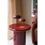 House Nordic – Margate bordeaux borðlampi 23cm - Image 2