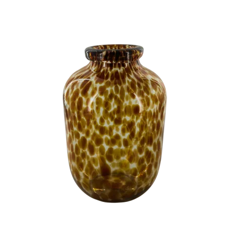 Eightmood – Gosa vasi Hvítur/brúnn H:27cm