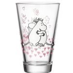 Moomin - Glas 30cl 2stk Moomin LOVE 30 ára afmælisútgáfa