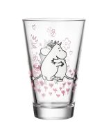 Moomin - Glas 30cl 2stk Moomin LOVE 30 ára afmælisútgáfa